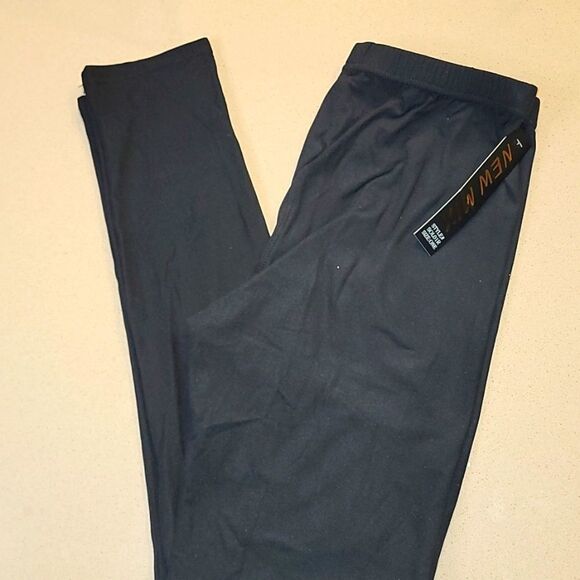 Black Ultra Soft Brushed Leggings - Picture 9 of 12